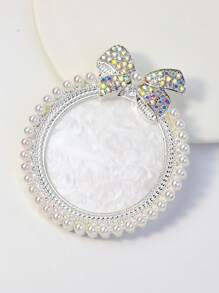 仿珍珠美甲装饰调色盘，美甲用品，美甲工具，美甲艺术工具，返校季，美甲，美甲贴片工具 - 彩色 - 查看 1