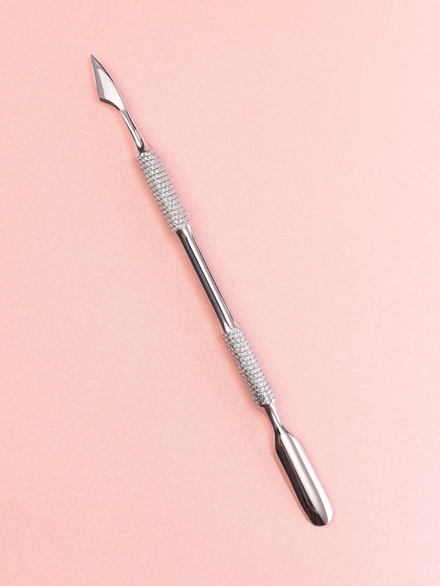 YUANDU 1pc Stainless Steel Nail Cuticle Pusher,Nail Supplies,Nail Tools,Nail Art Tools,Back To School,Nails,Nail Tools For Press On Nails,Manicure Pedicure Tools