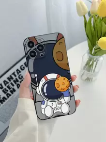 宇航員圖案手機殼 - 彩色 - 查看 1