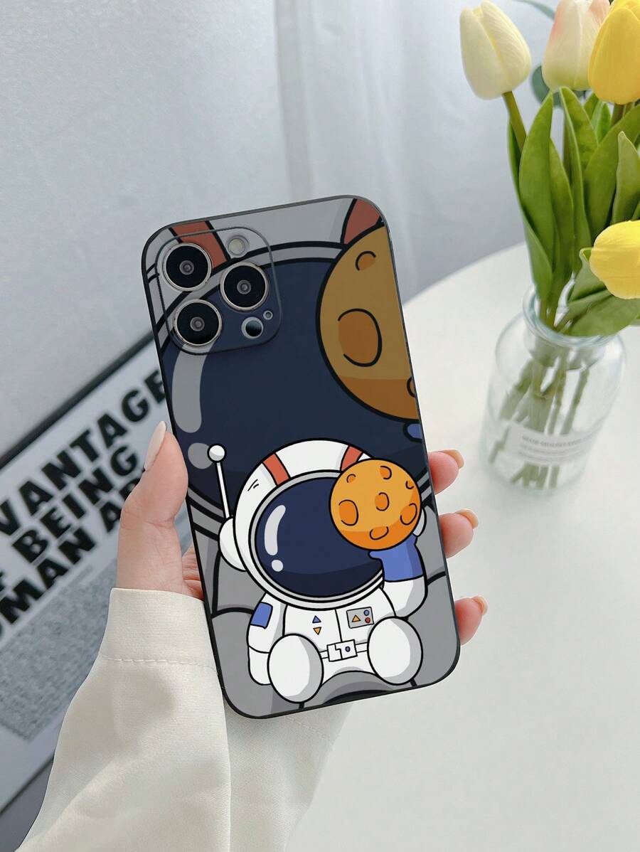 宇航員圖案手機殼 - 彩色 - 查看 1
