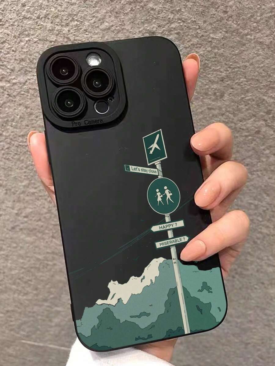 Ốp Điện Thoại Chống Rơi Họa Tiết Phong Cảnh Tương Thích Với iPhone15/15Plus/15Pro/15Promax - Nhiều màu - Xem 1