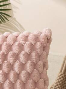 1入組波西米亞風格的烏龜圖案方形枕套，使用柔軟的毛絨布料製成，適用於全年室內外的客廳、臥室使用。 - 粉色 - 查看 5