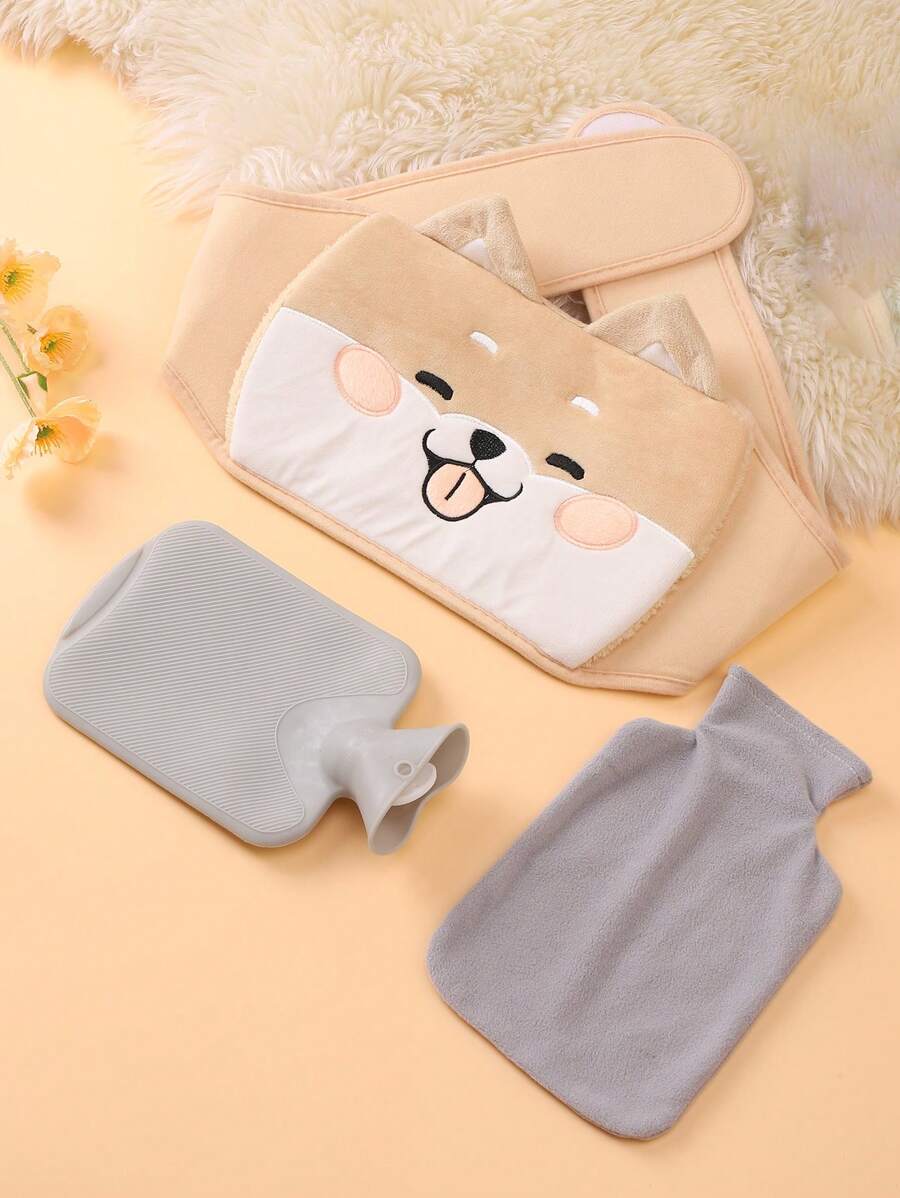 3 piezas Set Bolsa de agua caliente - Beis - Ver 1