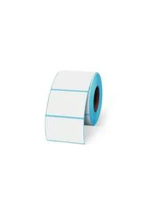 1 cuộn Đồng Màu Nhãn Dán Đơn Giản Đa năng Ghi Nhãn Dán Cho Học Sinh, Trường Học, Văn Phòng - trắng - Xem 1