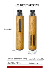 1入組便攜車煙灰缸 - 黃色 - 查看 5