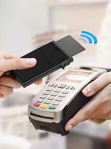 Hộp đựng thẻ bật ra tối giản Khe cắm thẻ đen Quà tặng cho bố Mỏng Nhẹ Tiền mặt di động Thẻ ID Thẻ tín dụng Đồng xu bỏ túi để làm quà sinh nhật Kỷ niệm vào ngày lễ tình nhân cho sinh viên đại học Nam nam nữ Thẻ tín dụng di động nhẹ Thẻ ID ngày lễ để kỷ niệm quà tặng sinh nhật Tiền cũ Người đàn ông Quà kỷ niệm Bố Quà tặng giáo viên Kinh doanh đồ dùng học tập thông thường Quà tặng giáo viên Trở lại trường học - màu đen - Xem 6