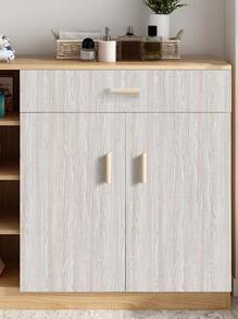 1roll Wooden Pattern Wall Paper - Multicolor - View 5