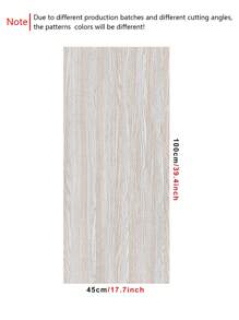 1roll Wooden Pattern Wall Paper - Multicolor - View 7