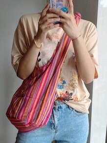 Không thấm nước, nhẹ, Túi Hobo tối giản dành cho doanh nhân, Túi có thể gập lại để đi học, đi làm, du lịch dành cho nữ tuổi teen Sinh viên đại học, tân binh & nhân viên văn phòng Hoàn hảo cho văn phòng, đại học, công việc, kinh doanh, đi làm - màu đen - Xem 1