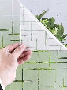 1 Họa Tiết Hình Học Trang Trí Bộ Phim Đơn Giản Dòng In Cửa Sổ PVC Riêng Tư Miếng Dán Kính Cường Lực Cho Gia Đình - Trong sáng - Xem 6