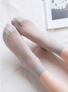 5 đôi Vớ thủy thủ đoàn họa tiết - Xám - Xem 4