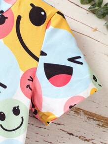 SHEIN 嬰兒卡通圖案T恤 - 彩色 - 查看 5