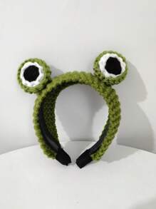 青蛙設計髮箍 - 綠色 - 查看 2