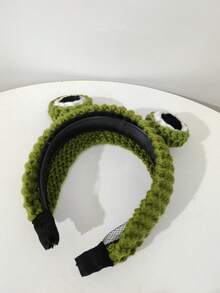 青蛙設計髮箍 - 綠色 - 查看 3