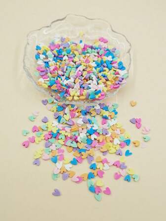 500入組女士心形設計時尚DIY髮飾用於製作髮夾