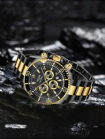 NOTIONR Men's Casual Sports Watch With Date Indicator Quartz Wristwatch