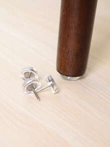 4 piezas Almohadilla PVC muebles - transparente - Ver 1