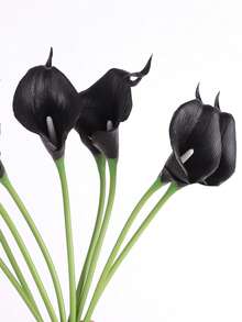 2pcs Mini Calla Lily, Suitable For Bedroom And Living Room Decoration