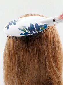 INGRID Bàn chải tóc đệm hoa văn 1 cái - trắng - Xem 3