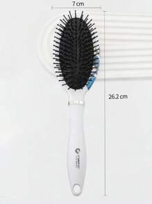 INGRID Bàn chải tóc đệm hoa văn 1 cái - trắng - Xem 4