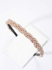 Diadema con diseño de perla artificial