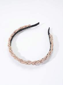 Diadema con diseño de perla artificial