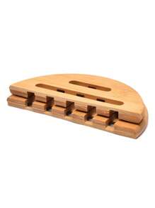 1入組竹製杯墊日式廚房杯墊 - 黃色 - 查看 6