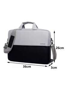 雙色多功能大容量筆記本電腦包適用於13英寸/15英寸筆記本電腦