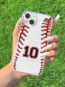 Coque De Téléphone Portable Base-Ball Motif - Multicolore - Voir 1