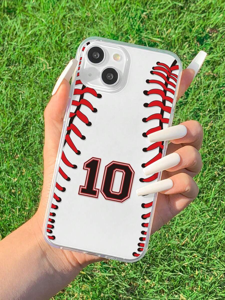 Coque De Téléphone Portable Base-Ball Motif - Multicolore - Voir 1