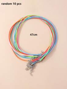 10入組隨機色DIY首飾配件