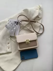 鱷魚壓紋方包迷你翻蓋 - 查看 9