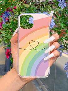 Ốp điện thoại sọc cầu vồng, phiên bản quốc tế, không phải phiên bản nội địa. - Nhiều màu - Xem 2