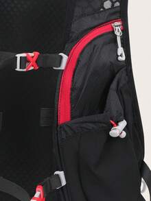 Letter Graphic Running Bag - Black - View 3