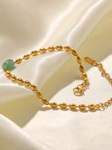 石頭裝飾手環 - 彩色 - 查看 5