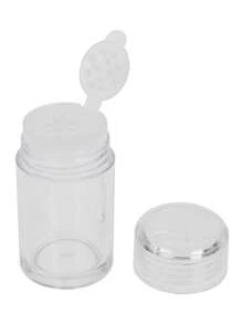 1 Miếng Mini Trong sáng 12 lỗ Flip Áo Pha chế Chai Mỹ phẩm Chai gói phụ , Phòng khách Nhà  Phòng ngủ Phòng tắm Nhà Trang trí , Du lịch chất liệu , Lễ cưới , Buổi tiệc , Sinh nhật , Món quà Cho nam giới Mẹ Bố Bạn , Năm mới , Phụ kiện , Vui Qủa tặng - trắng - Xem 2