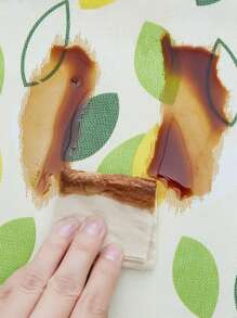 1pc Lemon Print Outdoor Waterproof Picnic Mat - Multicolor - View 3