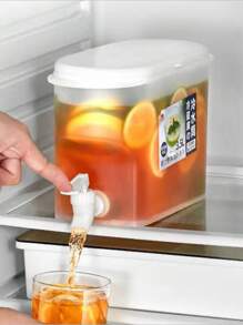 1 pieza transparente Botella de agua con de plástico agua Tetera para casa - Blanco - Ver 1