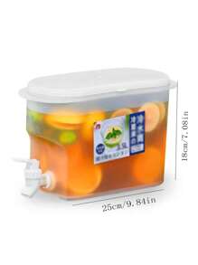 1 pieza transparente Botella de agua con de plástico agua Tetera para casa - Blanco - Ver 3