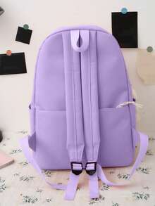 5pcs Bag Sets Backpack Tote Crossbody Bag Pencil Case Coin Purse - Multicolor - View 4