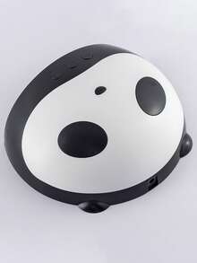 1pc Panda Design Nail Lamp, Cartoon Animal Design Professional Nail Art Accessory Tool For Manicure - Black and White - View 2