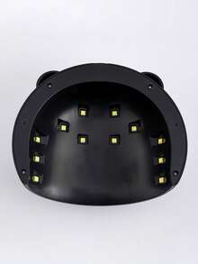 1pc Panda Design Nail Lamp, Cartoon Animal Design Professional Nail Art Accessory Tool For Manicure - Black and White - View 4