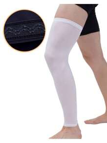 1入組素色運動護腿 - 白色 - 查看 6