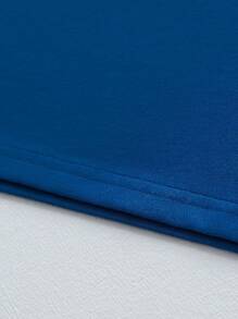 Aesthetic Post 男士鬆身對比側縫落肩t恤和束口運動褲 - 藍色 - 查看 5