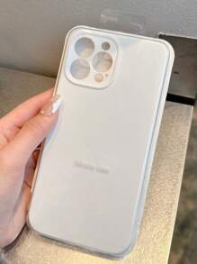 Solid Silicone Phone Case - White - View 5