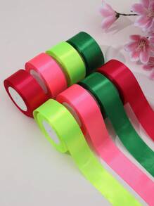 1 Đồng Màu Gói Quà Ruy Băng Tối Giản Polyester Gói Quà Ruy Băng Cho Gia Đình - màu xanh lá - Xem 6