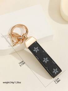 1 móc khóa thời trang họa tiết hoa dành cho nữ dùng để trang trí chìa khóa, phụ kiện xe hơi thông thường, túi xách, phụ kiện học đường, dễ thương, phong cách Goth Y2k, phụ kiện túi xách, dây đeo có ngăn đựng thẻ, phụ kiện xe hơi, túi xách - Nhiều màu - Xem 3