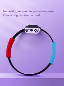 Silicone Skull Print Case Compatible With OLED - Multicolor - View 6