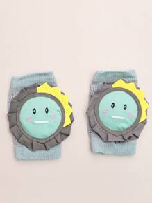 Bebé 2 piezas Rodillera con estampado de dibujos animados - Ver 2