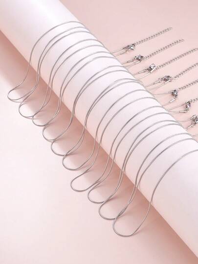 10pcs/set Minimalist Chain Necklace
